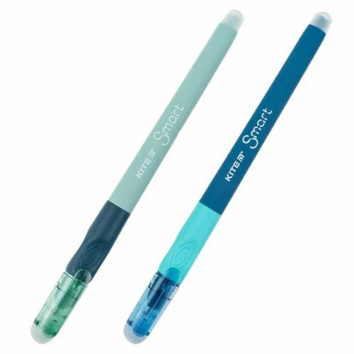 Ручка детская гелеевая пиши-стирай Kite K23-098-1 Smart 4 синяя