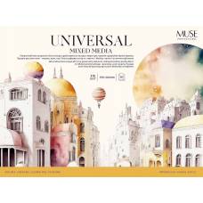 Папір для мікс-медіа Школярик Muse Universal A5+ 180*240 310г/м 20л блок планшет PB-GB-020-105 Папір для мікс-медіа Школярик Muse Universal A5+ 180*240 310г/м 20л блок планшет PB-GB-020-105