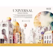 Папір для мікс-медіа Школярик Muse Universal A4+ 240*320 310г/м 12л блок PB-GB-012-104