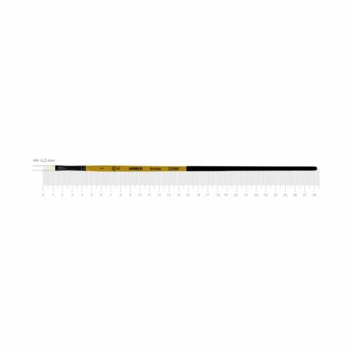 Кисть Rosa щетина плоская AMBER 2306F д.р. № 1 Кисть Rosa щетина плоская AMBER 2306F д.р. № 1