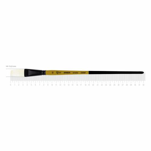 Кисть Rosa щетина плоская AMBER 2306F д.р. №10
