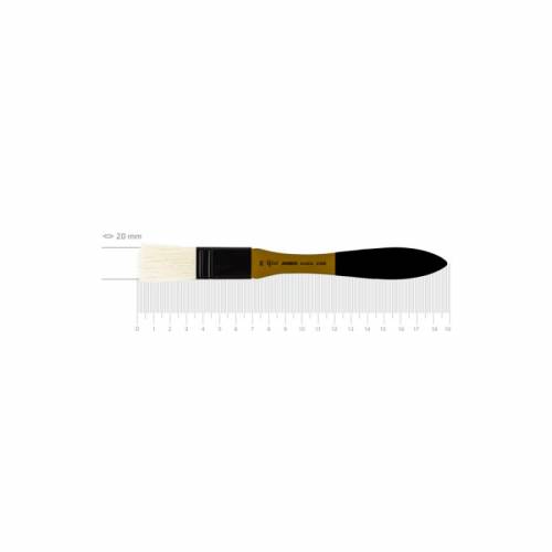 Кисть Rosa щетина флейц AMBER 2306 к.р. № 20 Кисть Rosa щетина флейц AMBER 2306 к.р. № 20