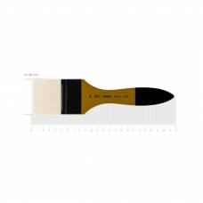 Кисть Rosa щетина флейц AMBER 2306 к.р. № 60