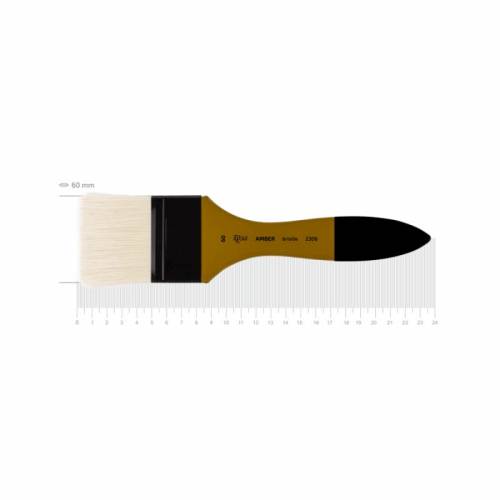 Кисть Rosa щетина флейц AMBER 2306 к.р. № 60