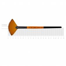 Кисть Rosa синтетика веерная FLAME 1368FN к.р. №10 Кисть Rosa синтетика веерная FLAME 1368FN к.р. №10