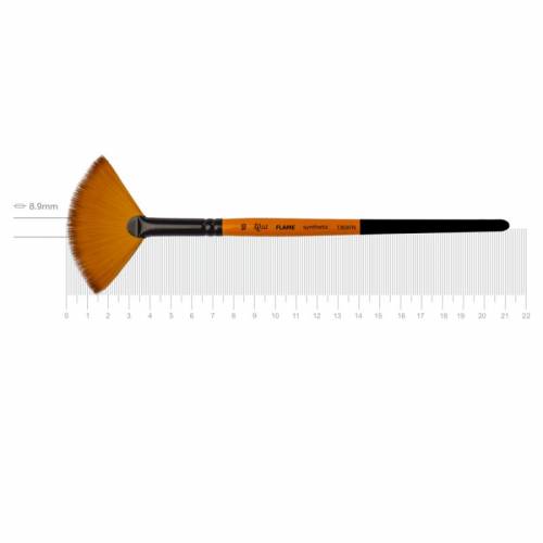 Кисть Rosa синтетика веерная FLAME 1368FN к.р. №10 Кисть Rosa синтетика веерная FLAME 1368FN к.р. №10