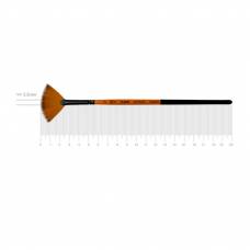 Кисть Rosa синтетика веерная FLAME 1368FN к.р. № 2