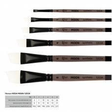 Пензель Rosa синтетика кутовий MOON 1203А к.р. № 4