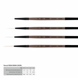 Пензель Rosa синтетика лайнер MOON 1203RL к.р. №2