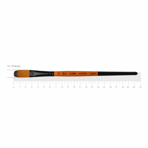 Кисть Rosa синтетика овальная FLAME 1368FR к.р. №12
