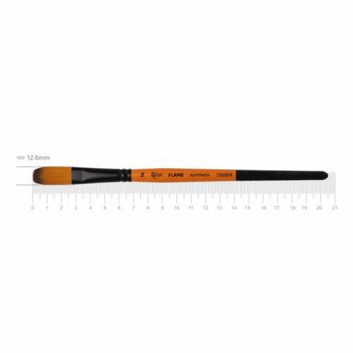 Кисть Rosa синтетика овальная FLAME 1368FR к.р. №14