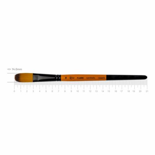 Кисть Rosa синтетика овальная FLAME 1368FR к.р. №16