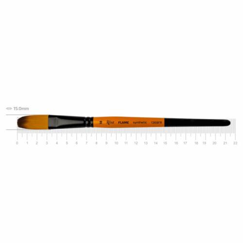 Кисть Rosa синтетика овальная FLAME 1368FR к.р. №18