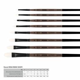 Пензель Rosa синтетика овальний MOON 1203FR к.р. №10