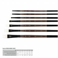 Пензель Rosa синтетика плоский  MOON 1203F к.р. № 2