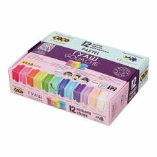 Набір гуашевих фарб ZiBi 12кол 20мл ZB.6692 Pastel в картон коробці Набір гуашевих фарб ZiBi 12кол 20мл ZB.6692 Pastel в картон коробці