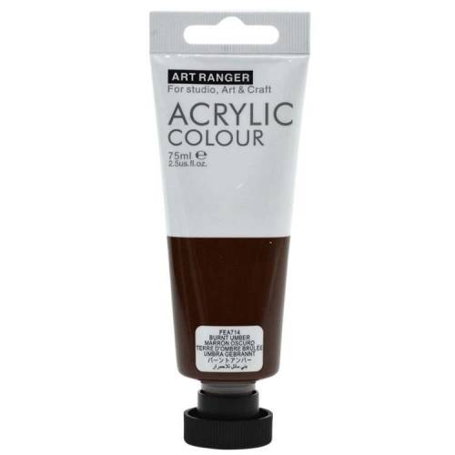 Краска акриловая Josef Otten Art ranger 75мл FEA714 Burnt Umber пласт. туба 294272