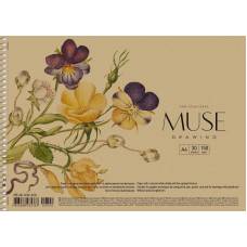 Альбом для рисования Школярик Muse А4 30л 150гр/м2 спираль PB-SC-030-320 обложка крафт Альбом для рисования Школярик Muse А4 30л 150гр/м2 спираль PB-SC-030-320 обложка крафт