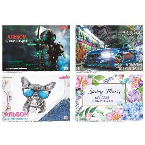 Альбом для рис-я ТМ Руслан 50л 100гр/м2 на пружине 11В-009