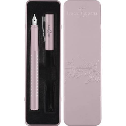 Ручка Faber 201515 набор подарочная Sparkle перо M ROSE в металлическом пенале