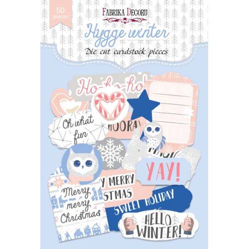 Высечки Фабрика декору FDDCS-04057 Huge Winter 50шт