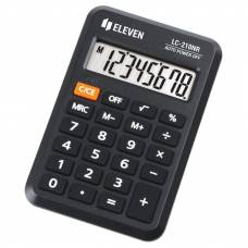 Калькулятор ELEVEN LC-210 (виробництво citizen) 8 розрядів, кишеньковий Калькулятор ELEVEN LC-210 (виробництво citizen) 8 розрядів, кишеньковий