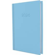 Ежедневник Economix датированный A5 E21612-11 Satin блакитний Ежедневник Economix датированный A5 E21612-11 Satin блакитний