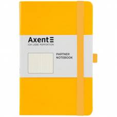 Блокнот Axent 8306-08-А формат A5 125*195 96арк. Partner в крапку жовтий
