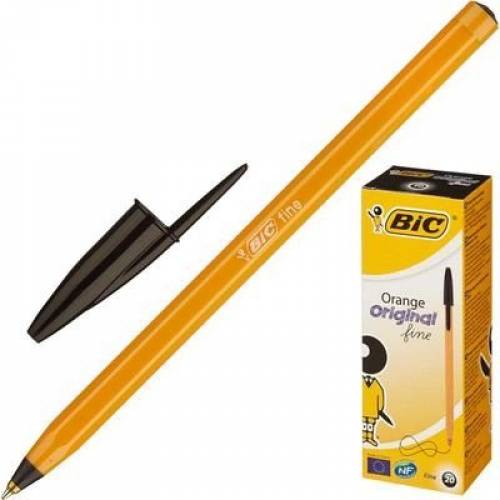 Ручка BiC шариковая Orange 1144 чорна