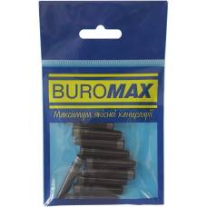 Стержень Buromax капсула с чернилами BM.8399-02 10шт чёрные Стержень Buromax капсула с чернилами BM.8399-02 10шт чёрные
