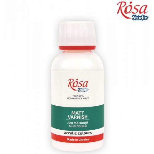 Лак Rosa Studio акриловый матовый 120мл 