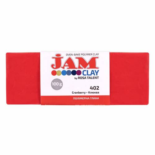 Глина полімерна Jam Clay 20г 402 журавлина Глина полімерна Jam Clay 20г 402 журавлина