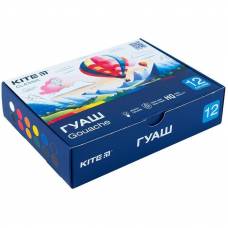 Набір гуашевих фарб Kite Classic 12кол 20мл K-063