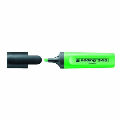 Маркер текстовиділювач Edding e-345/04 зелений флюорисцентний
