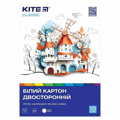 Картон білий Kite А4 10л K-254 Classic