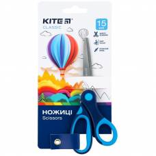 Ножницы детские Kite K-126-2 Classic 15см с резиновыми вставками