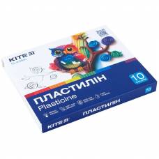Пластилин Kite Classic 10цв 200гр K-084
