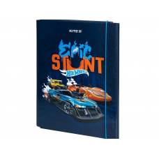Папка Kite A4 картонна на гумці HW23-213 Hot Wheels для труда