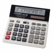 Калькулятор ELEVEN SDC-368E (виробництво citizen) 12 розрядів