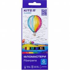 Фломастеры Kite  6цв K-446 Classic