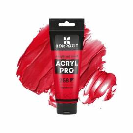 Краска акриловая Art Kompozit 75мл 258 Нафтоловый красный