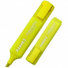 Текстовыделитель Axent 2537-08-A неон жёлтый
