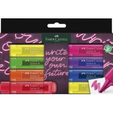 Набір маркерів текстових Faber 254601 Textliner 8цв Neon