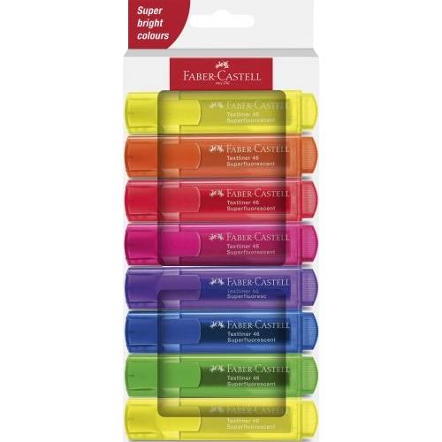 Набір маркерів текстових Faber 254648 Textliner 8цв Superflourescent