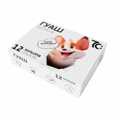 Набор гуашевых красок Gamma UA 7С 12кол 10мл 7C21203