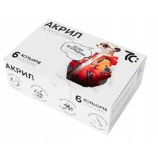 Набор акриловых красок Gamma UA 7C 6кол 10мл 7C50601 Набор акриловых красок Gamma UA 7C 6кол 10мл 7C50601