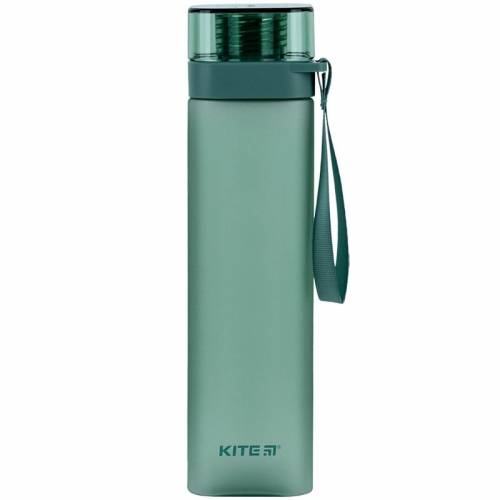 Бутылка для воды Kite 750 ml K24-1210-2 зеленая квадратная форма