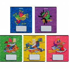 Тетрадь 18л. клетка TM Kite HW24-236 лак + лак, Hot Wheels