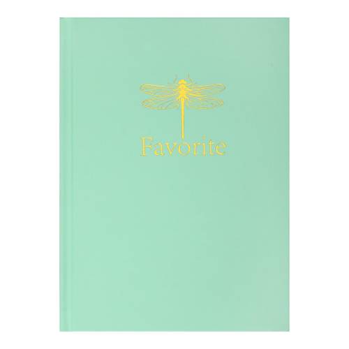 Зошит тверда обкладинка  96арк Buromax BM.2410-438 А5 ламінація клітинка Favourite Pastel м'ятна