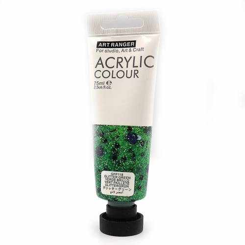 Краска акриловая Josef Otten Art ranger 75мл GFP118 Glitter Green пласт. туба 294548